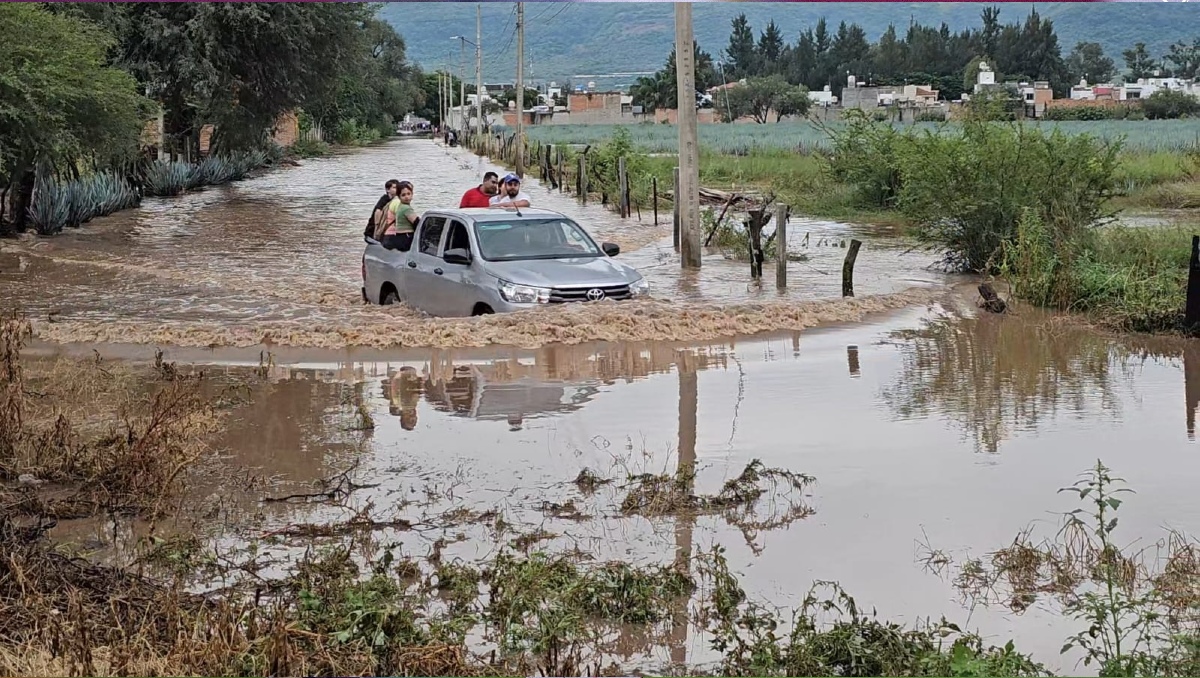 Habitantes de Tototlán sufren peor tormenta en más de 20 años (Foto: Juan Carlos Munguía)