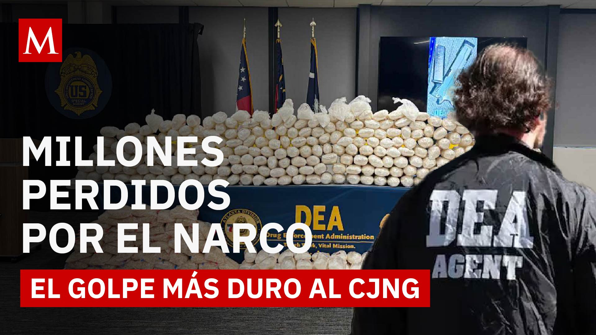 Operativo de la DEA contra el CJNG deja cientos de detenidos y pérdidas millonarias