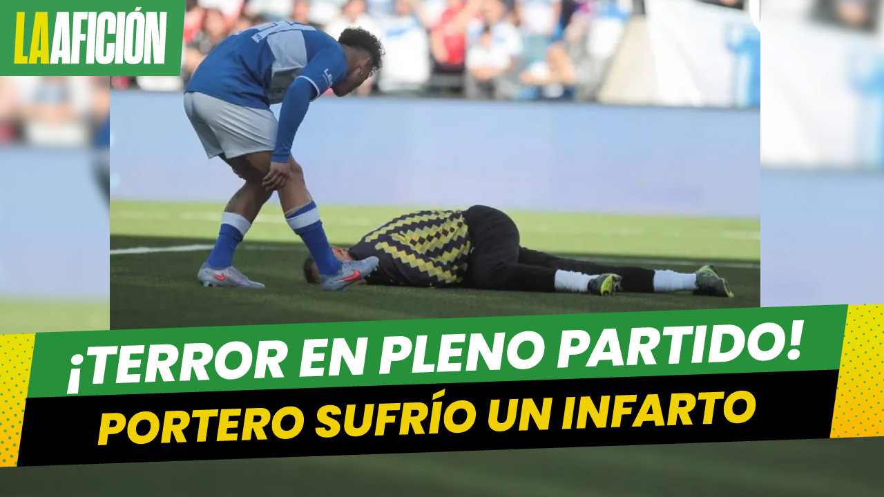 Portero chileno 'Pato' Toledo sufre infarto en pleno partido amistoso