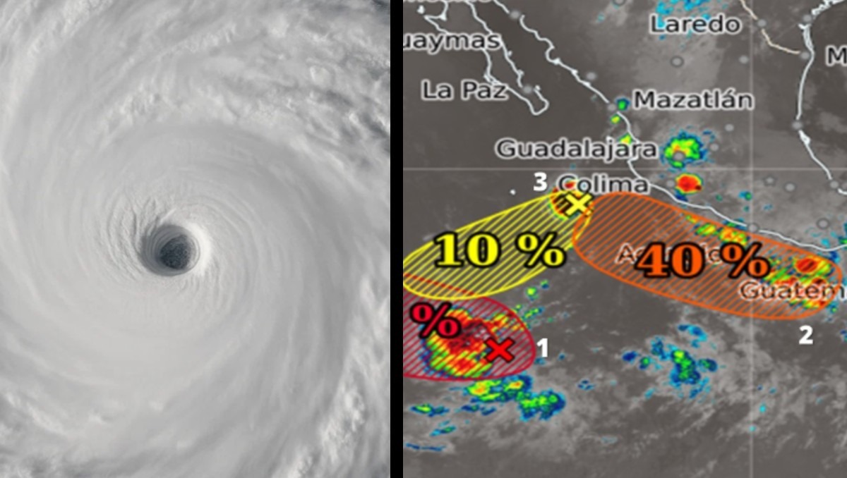 Estas son las 3 zonas de  baja presión que Conagua vigila | Especial Discover MILENIO