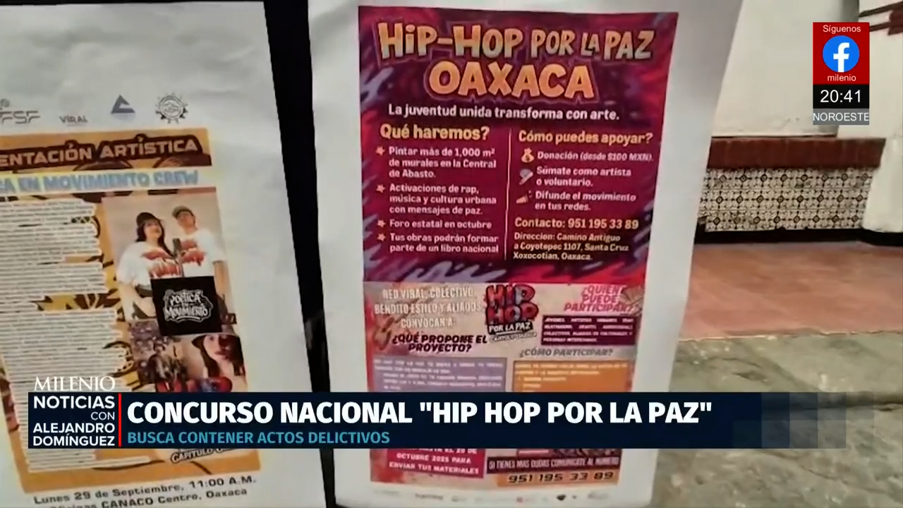 Concurso Nacional de Hip Hop por la Paz en Oaxaca para jóvenes cantautores