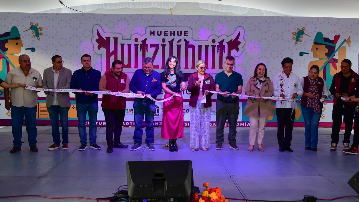 Festival Huehue Huitzilíhuitl “Pluma de Colibrí” en Tizayuca. (Cortesía)