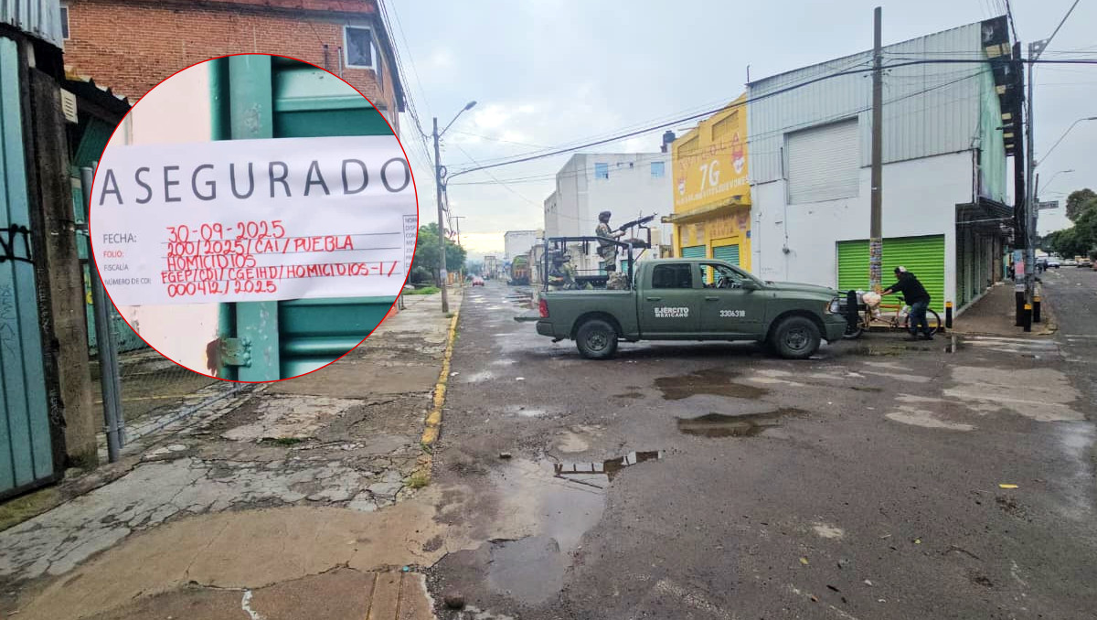 Fiscalía de Puebla realiza cateo relacionado con homicidios cometidos en el mercado Morelos | Daniel Hernández