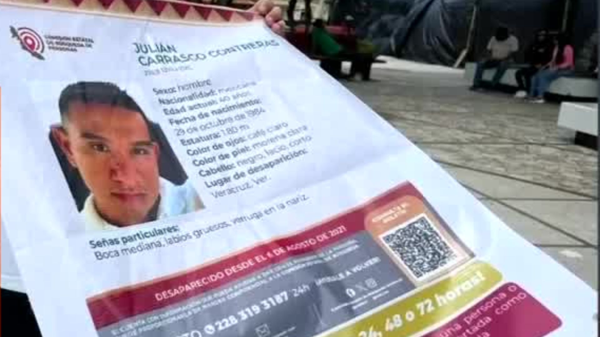 Gobierno de Veracruz entrega lonas de búsqueda de mala calidad a las madres buscadoras