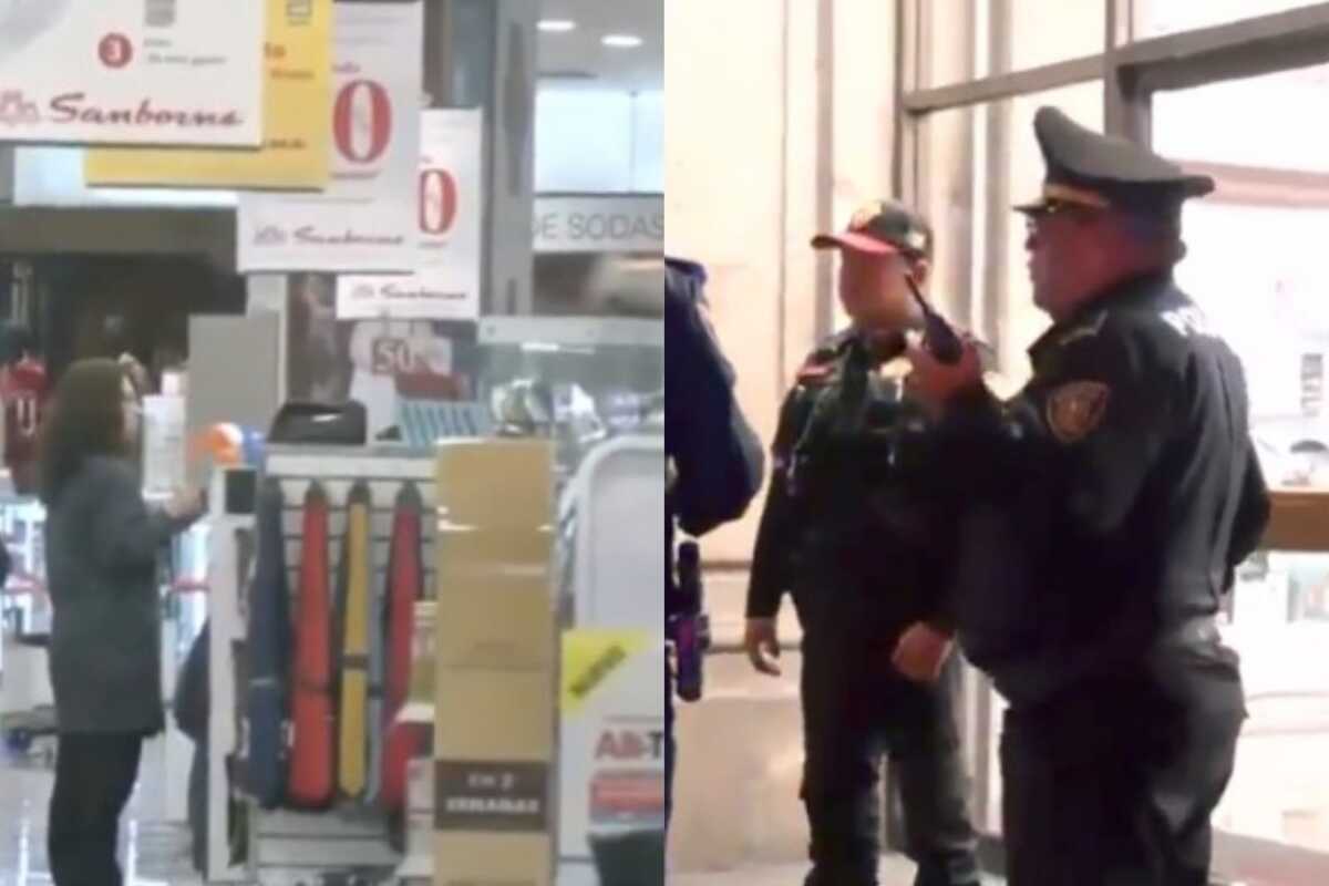 Los presuntos criminales amenazaron con cuchillos a los trabajadores del lugar.