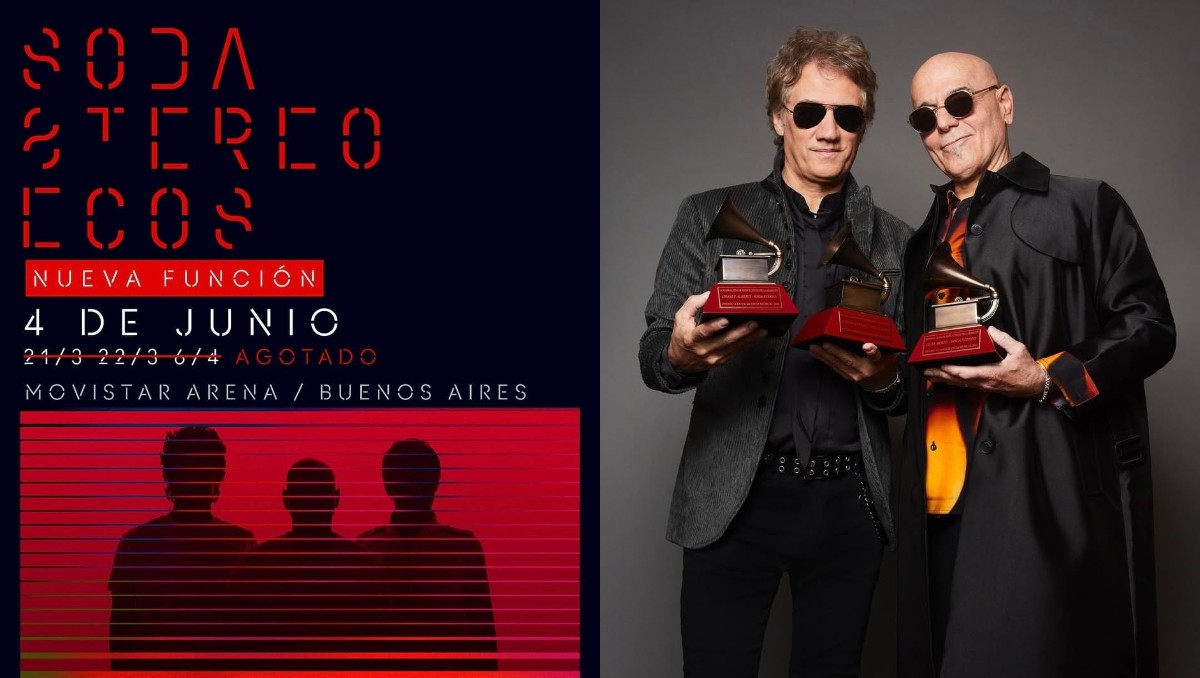 ¡ES OFICIAL! Vuelve Soda Stereo con Cerati virtual  | Foto: ESPECIAL