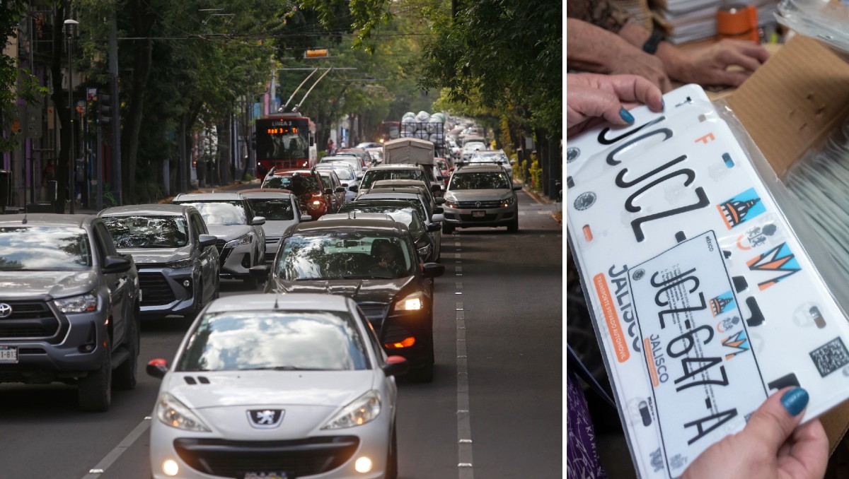Nuevas placas en Jalisco; aquí todo sobre las citas y trámite en octubre de 2025 (Fotos: Fernando Carranza y Cortesía Gobierno de Jalisco)