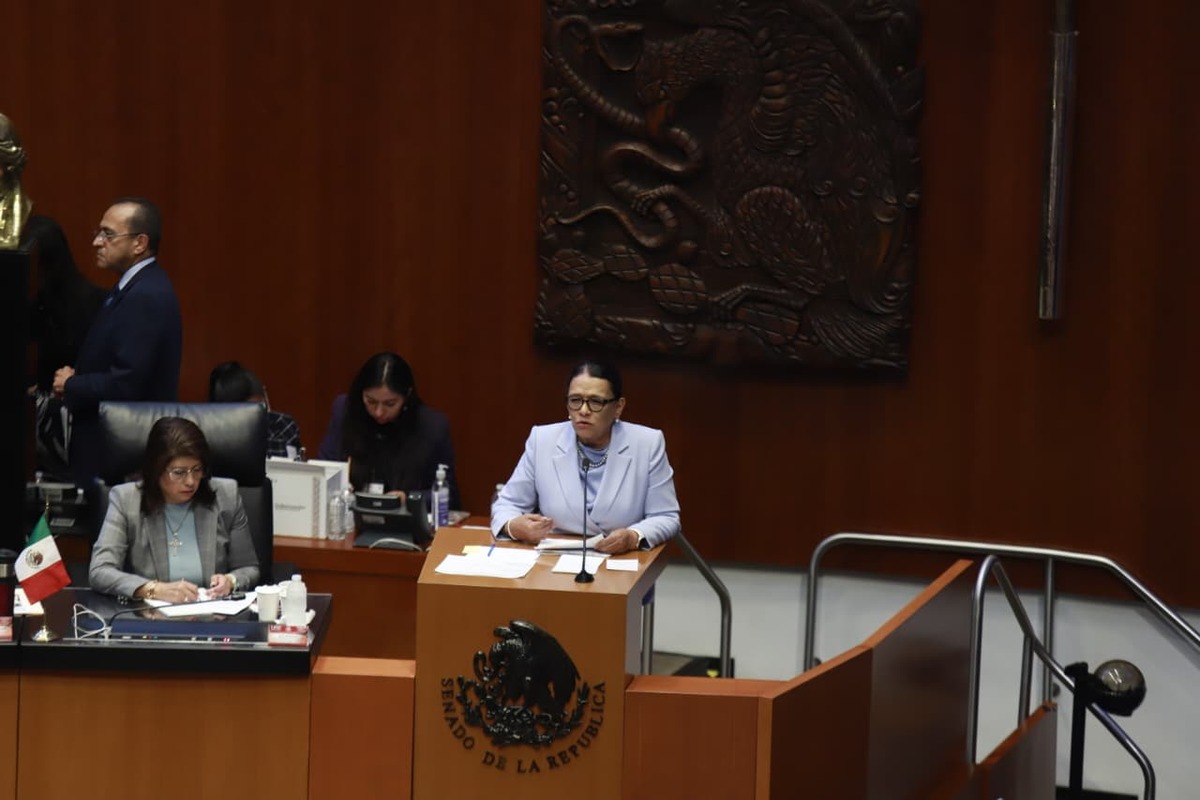 Rosa Icela Rodríguez comparece en la Cámara de Diputados | Juan Carlos Bautista