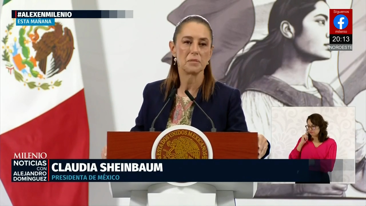 Sheinbaum niega filtración de documentos del SAT sobre ingresos de Adán Augusto López