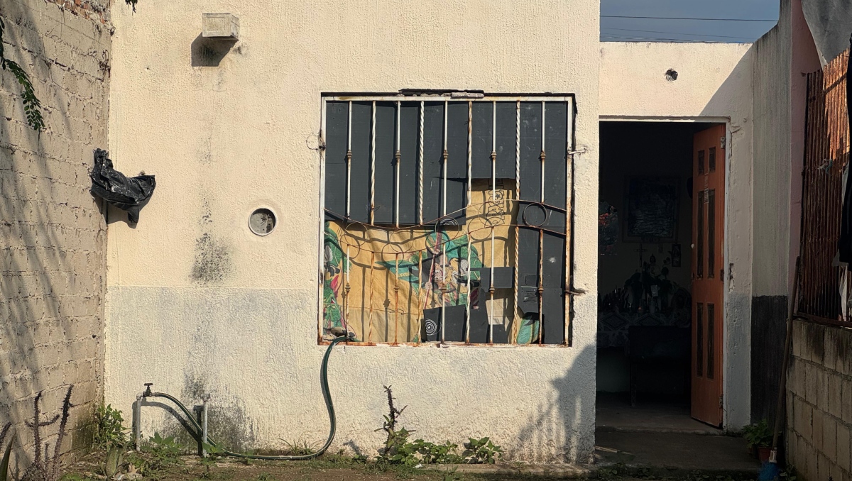 La vivienda deberá desalojarse hasta que termine una revisión exhaustiva para descartar más restos (Foto: Alan Castellanos)