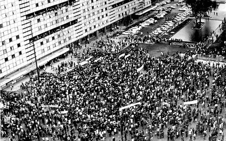 A 57 años de la matanza de Tlatelolco, la impunidad aún prevalece. | Foto: Museo Legislativo.