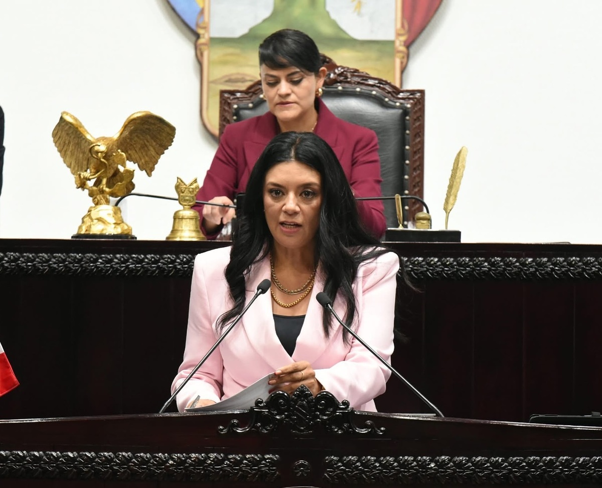 Diputada local Karla Perales. (Especial)