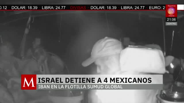 Fuerza militar de Israel detiene a la flotilla global Sumud | Elisa Alanís, 1 de octubre de 2025
