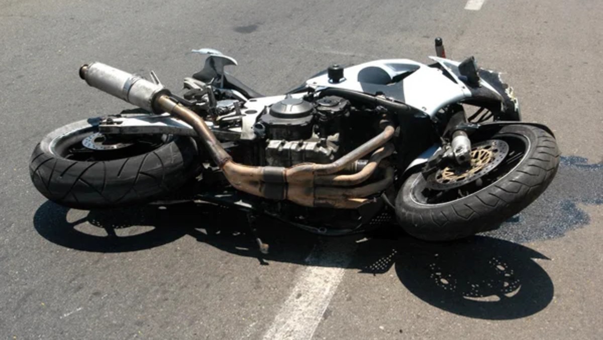 Imagen ilustrativa de un accidente en motocicleta. | ESPECIAL