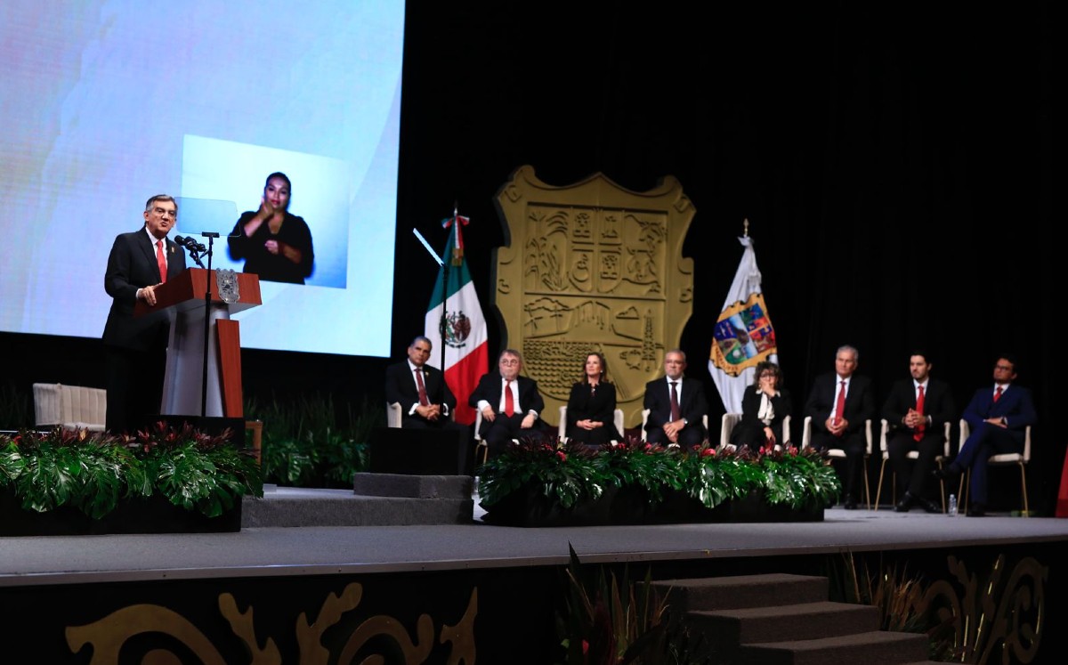 Informe del Gobernador de Tamaulipas Américo Villarreal. | Cortesía