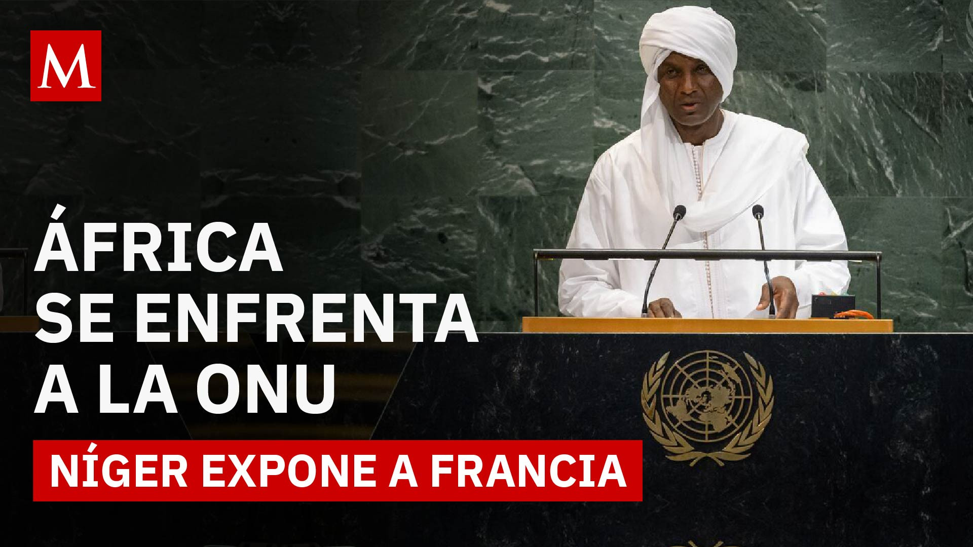 Níger defiende su soberanía en la ONU y acusa a Francia por crímenes coloniales