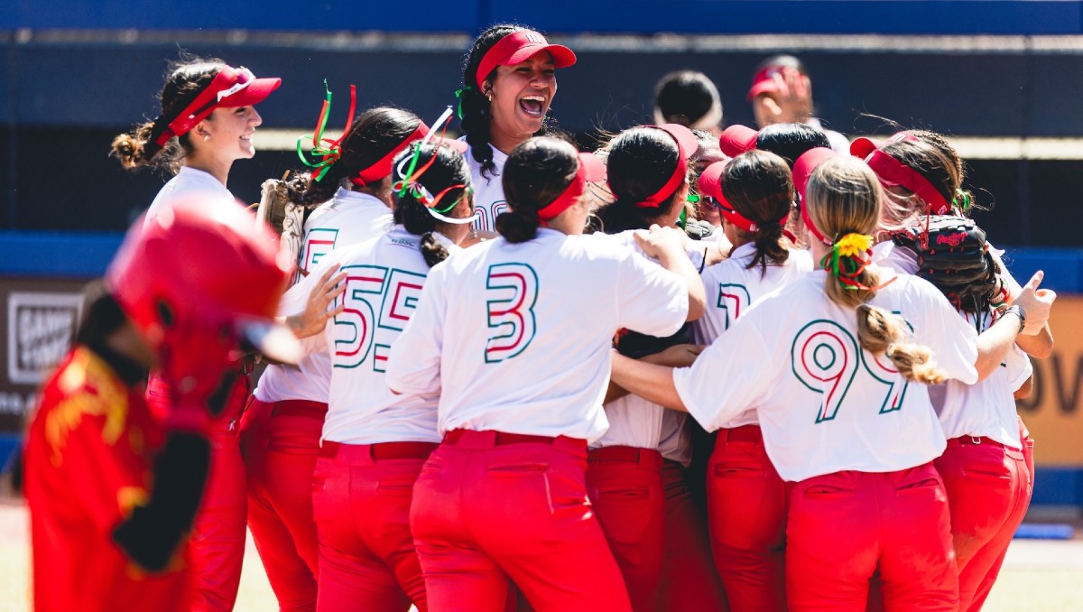 La selección mexicana femenil gana la medalla de bronce en el Mundial de Softbol Sub 18