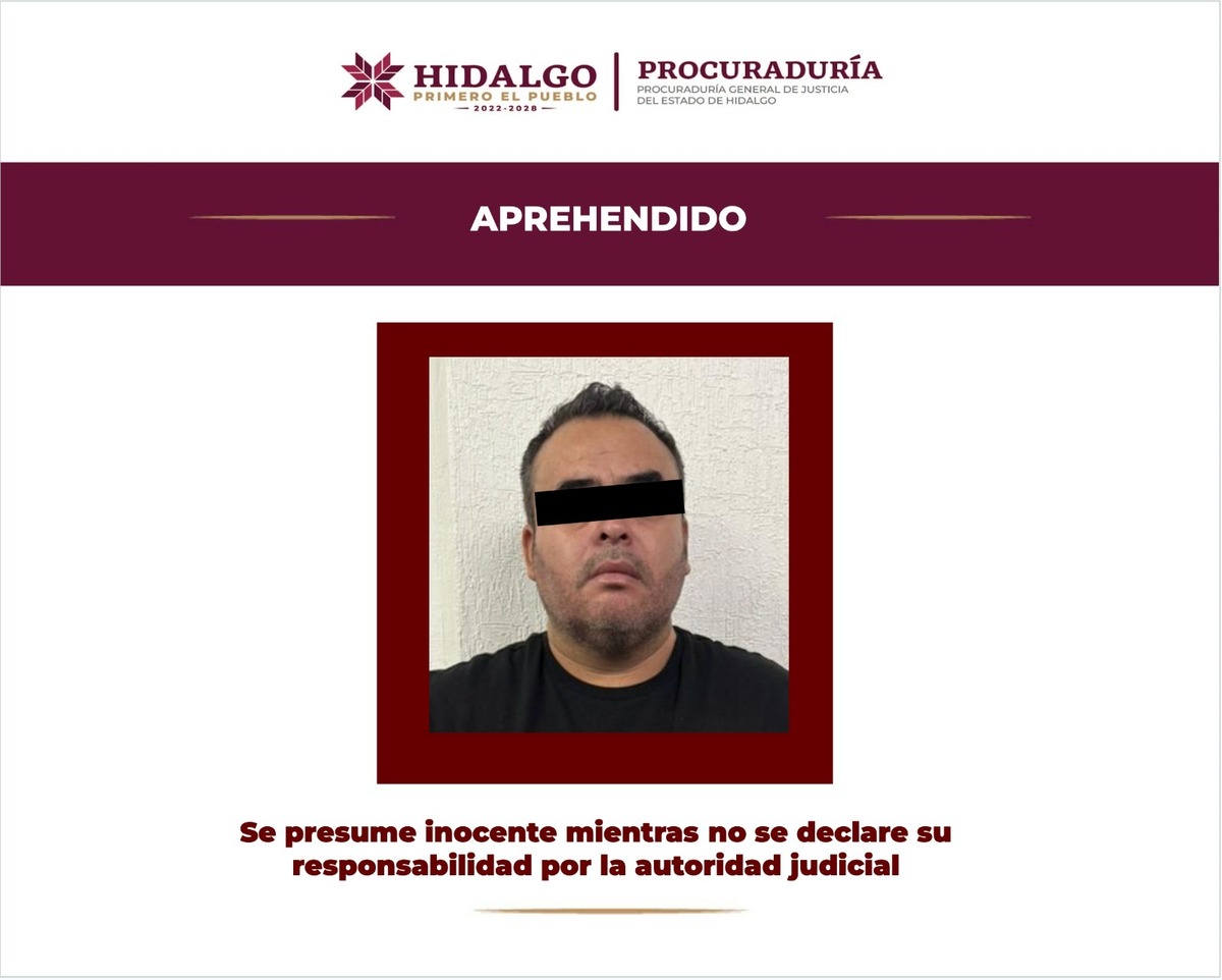 J. L. P. M., señalado como probable responsable de homicidio doloso. (Cortesía)