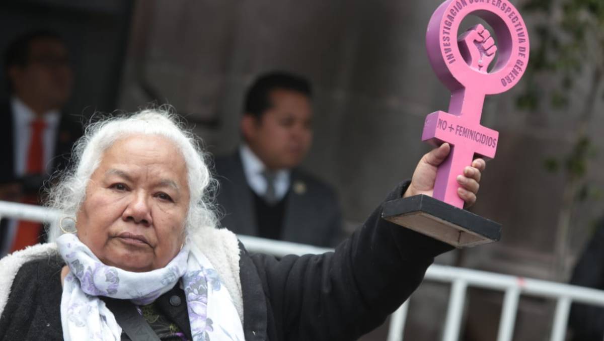 La Señora Irinea Buendía ha recorrido todo el país, buscando que los congresos locales reformen sus leyes. Foto: Tania Contreras