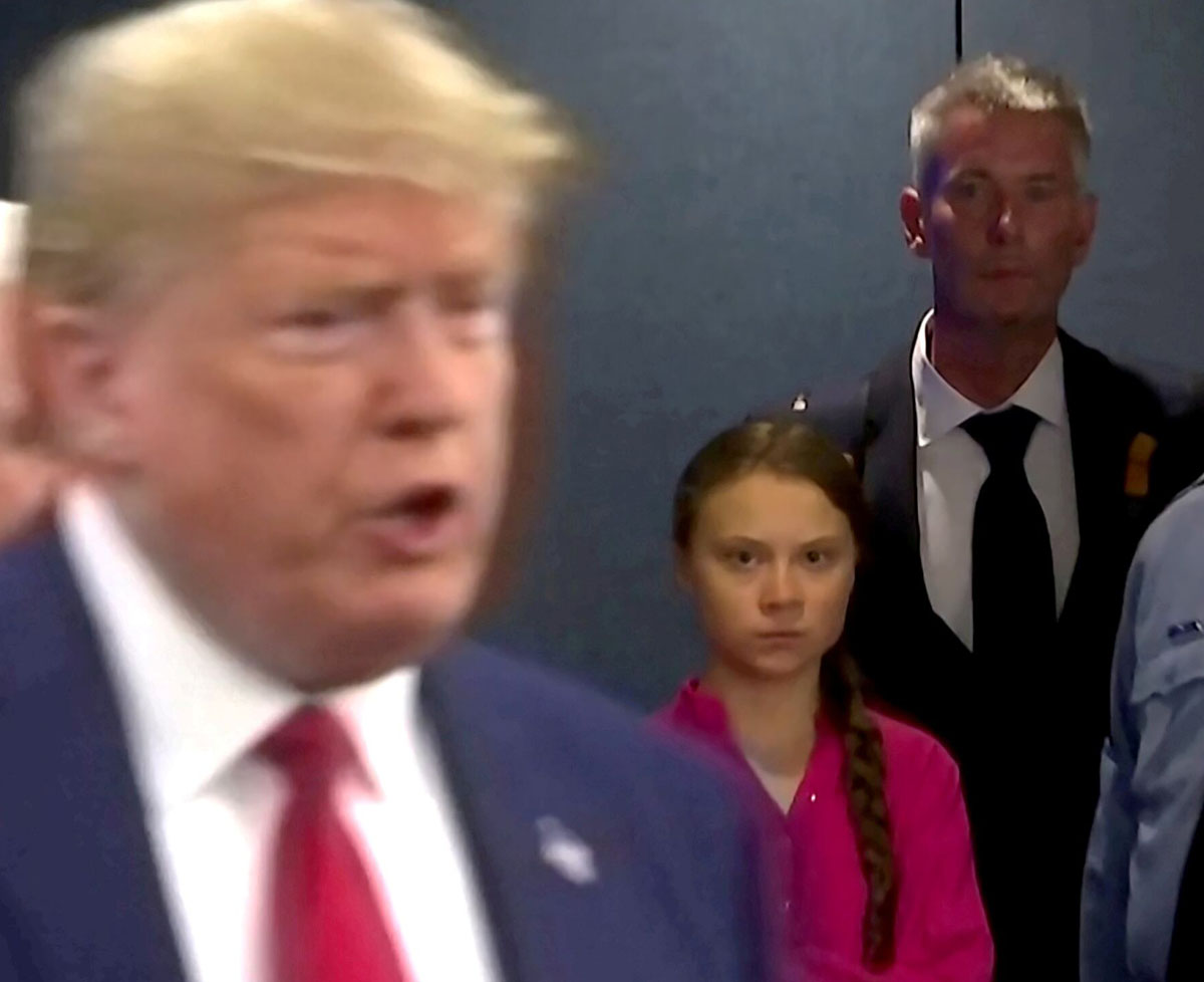 Trump dice que el cambio climático es el mayor timo en el mundo. Reuters.