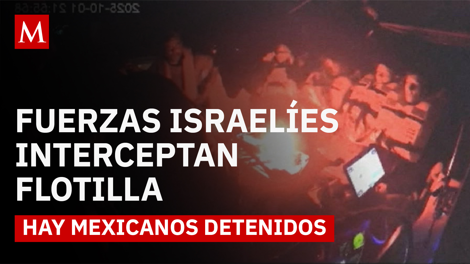 Arrestan a mexicanos interceptados en la Flotilla Global Sumud: se dirigían a Gaza