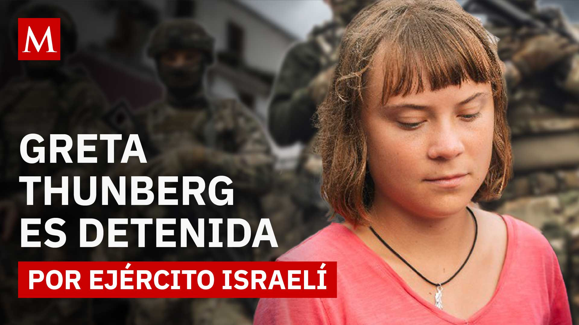 Arresto de Greta Thunberg  intensifica reclamos contra la crisis humanitaria