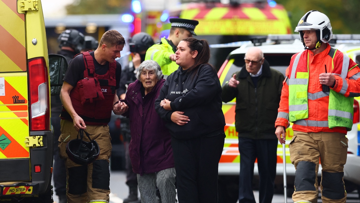 Ataque en sinagoga de Manchester deja 2 muertos y 3 heridos | AFP