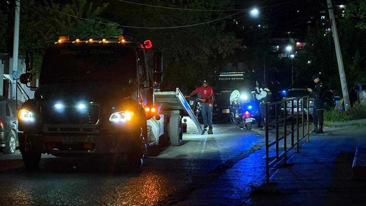 La captura la realizaron elementos de Fuerza Civil en calles de la colonia Independencia. Foto: Ángel Mercado