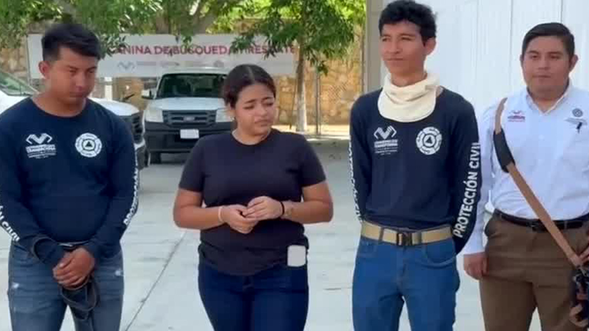 En Chiapas, activan rescate canino por un hombre que fue arrastrado por fuertes corrientes en un río