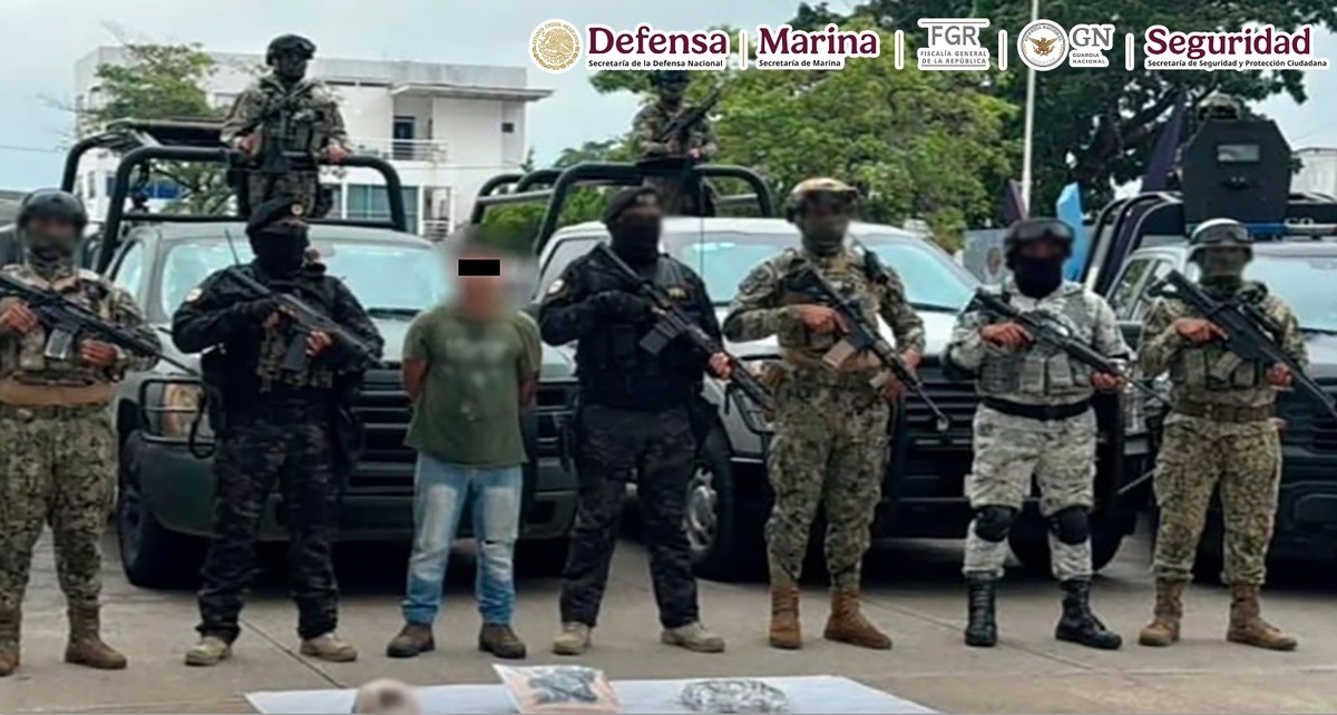 'El Chuacheneger' fue detenido por autoridades federales y estatales en Tabasco. | Especial