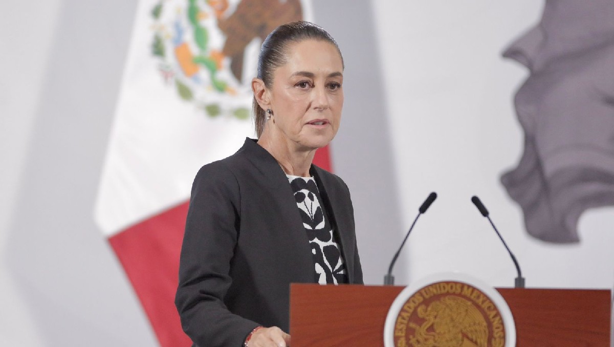 Claudia Sheinbaum recordó que su gobierno reconoce al Estado palestino. | Ariel Ojeda