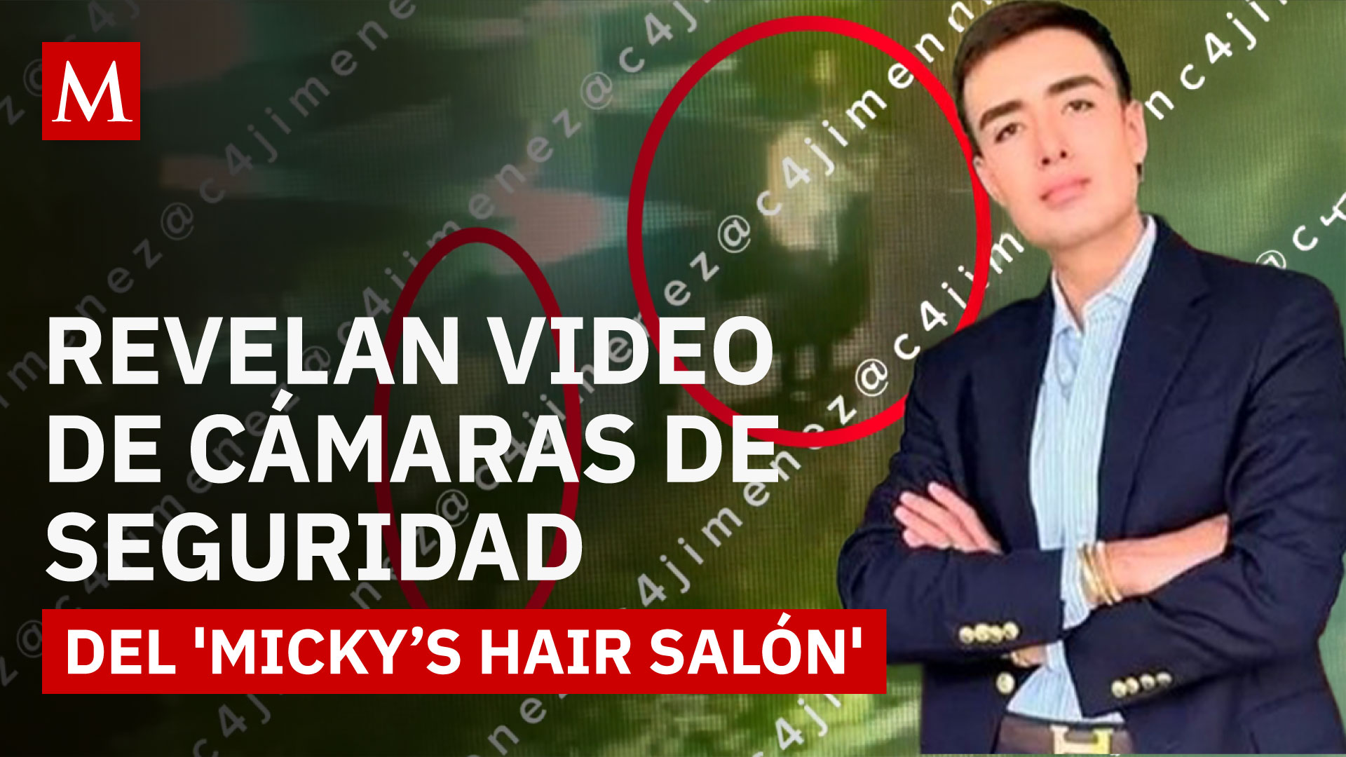 Difunden impactante video del asesinato de 'Micky Hair' en Polanco
