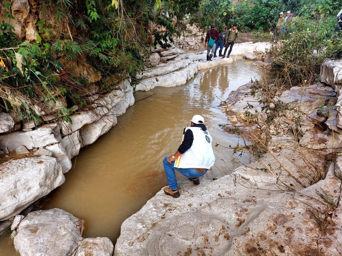 Elementos de Protección Civil iniciaron con las labores de búsqueda en el río. | Especial
