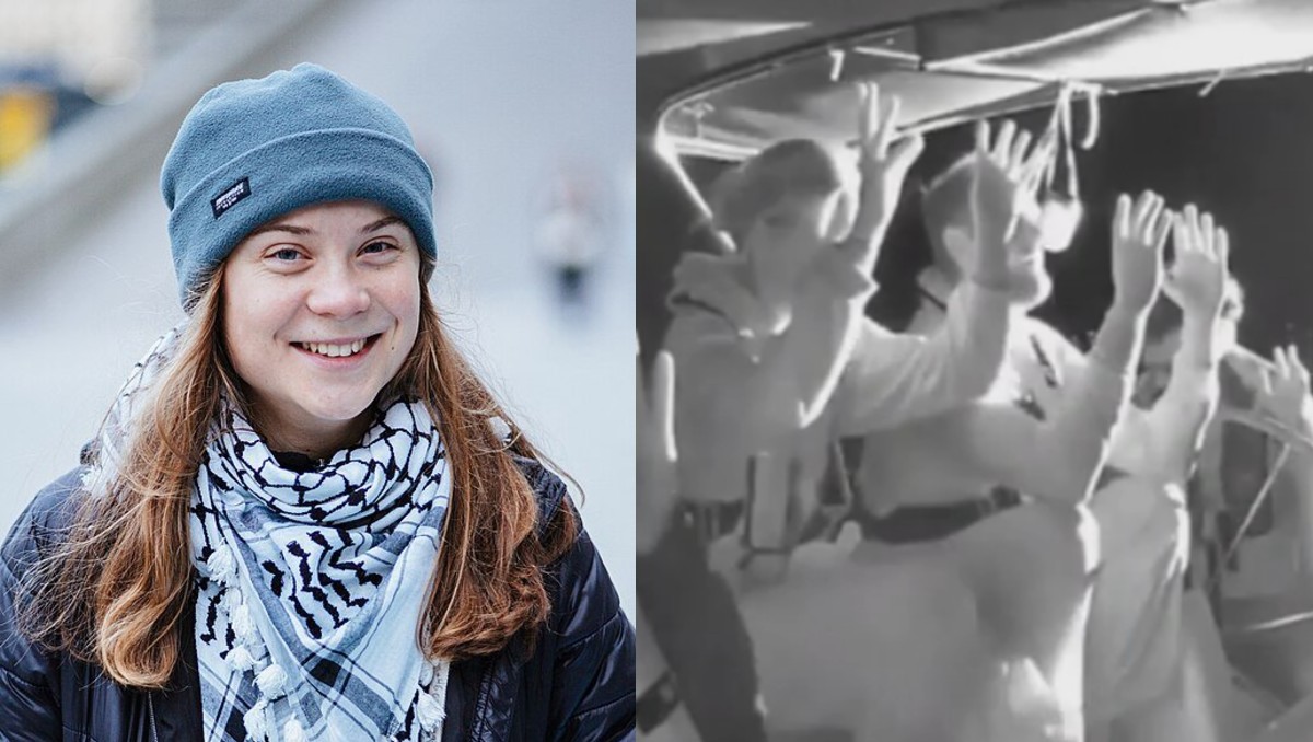 Greta Thunberg, activista que quería llegar a Gaza. | Redes sociales.