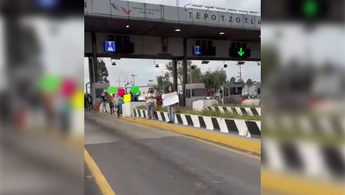 Este jueves se manifestaron en la caseta de peaje de Tepotzotlán, sobre la autopista México-Querétaro. Especial
