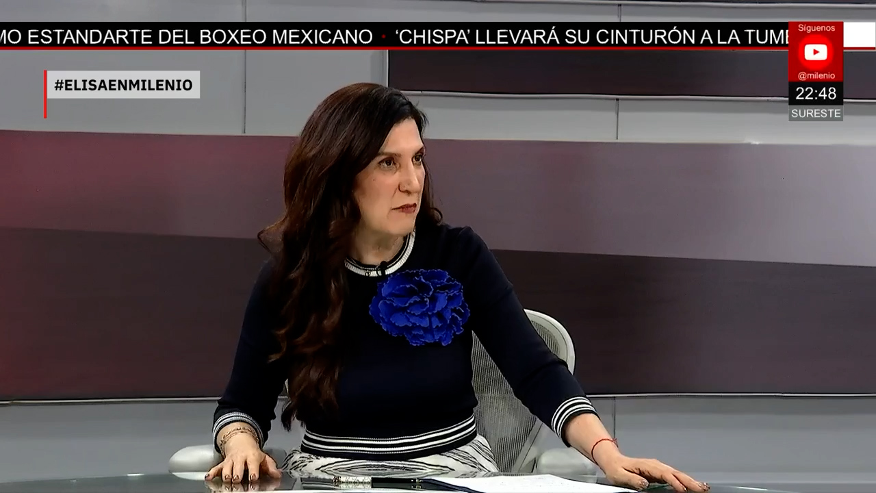 Kenia López anuncia voto en contra de Ley de Amparo