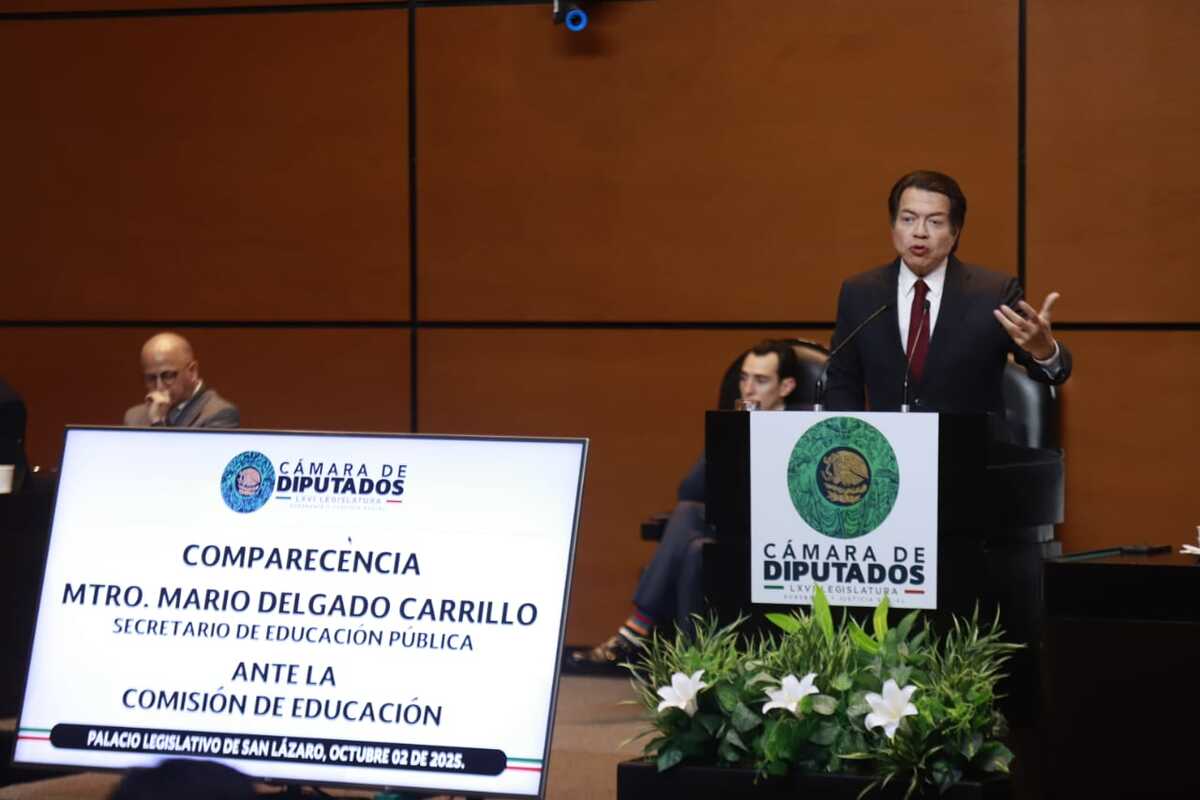 Mario Delgado, titular de la Secretaría de Educación Pública | Foto: Juan Carlos Bautista
