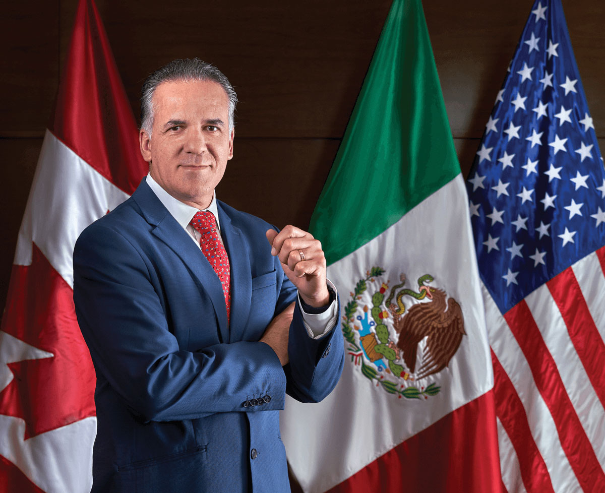 Oscar Del Cueto, presidente de Canadian Pacific Kansas City Southern de México. CORTESÍA.
