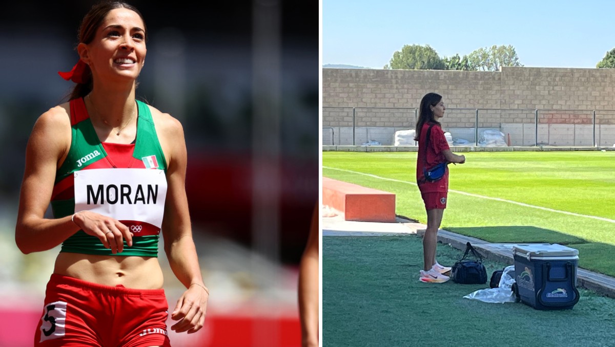 Paola Morán se integró al personal del primer equipo de Atlas (Fotos: Reuters y Alberto Ávalos)