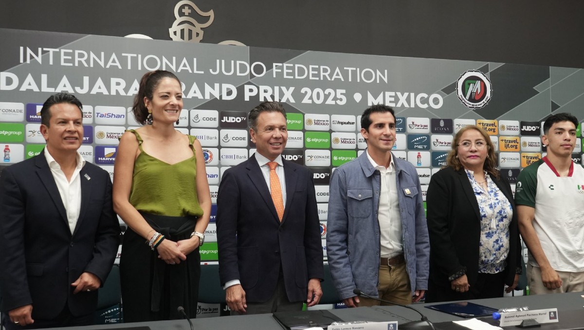 Presentan el Gran Prix de Judo en Guadalajara (X Fernando Ortega)