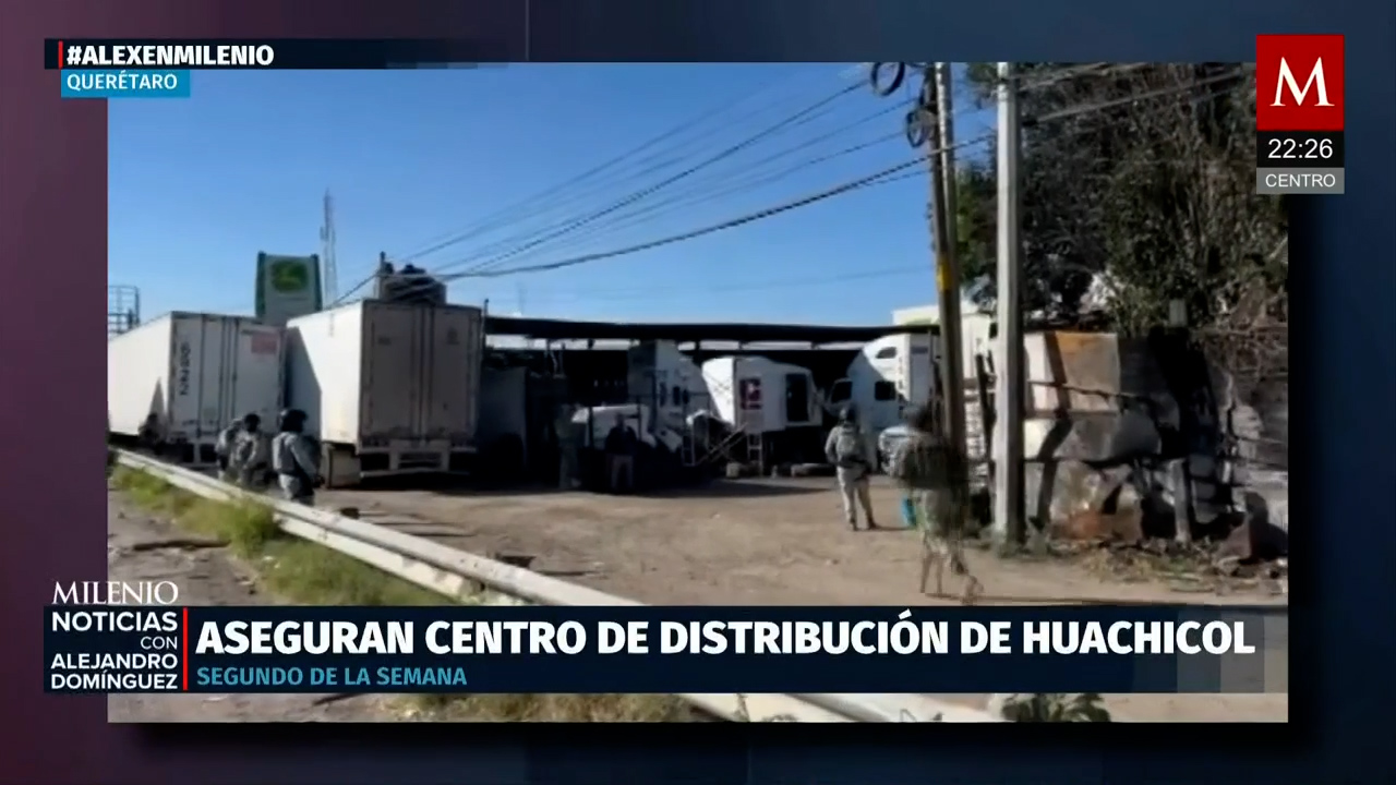 Querétaro asegura centro de distribución de huachicol por segundo día