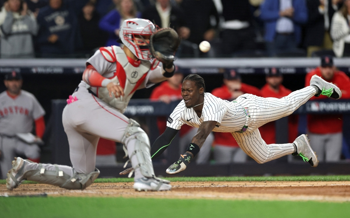 Red Sox vs Yankees EN VIVO | Dónder VER Juego 3 de la Serie de Comodines de playoffs de la MLB 2025 (AFP)