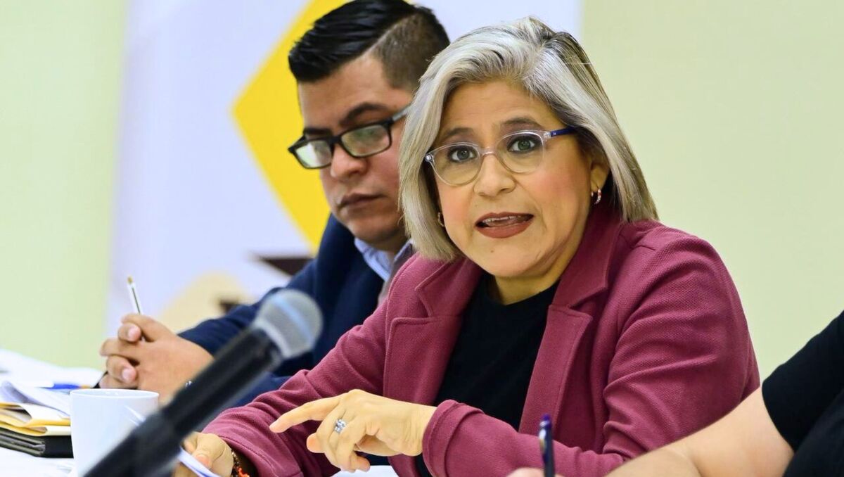 Sandra Pámanes, coordinadora de Movimiento Ciudadano en el Congreso de NL. | Especial.
