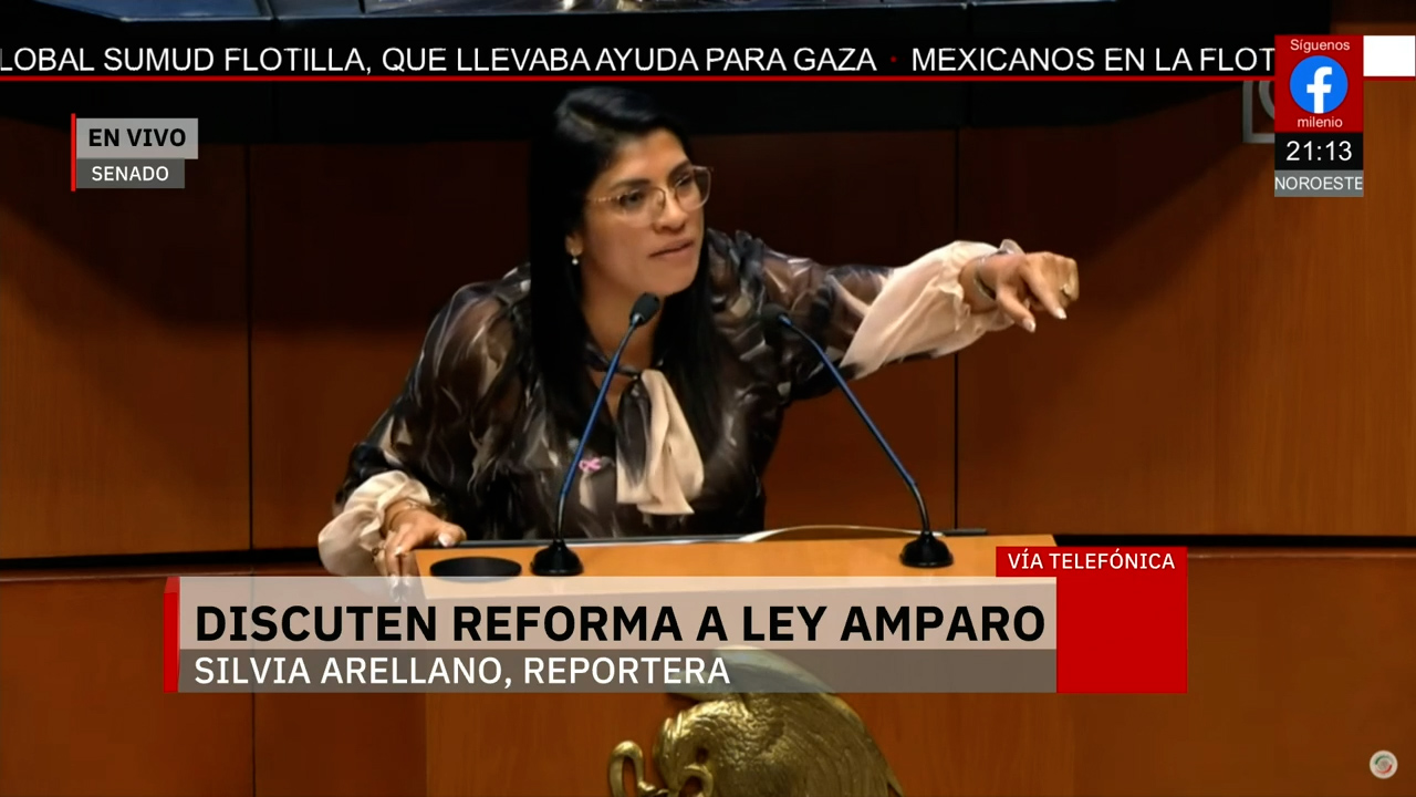 Senado discute reforma polémica a la Ley de Amparo