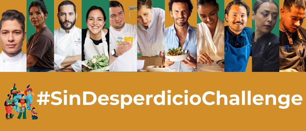 El #SinDesperdicioChallengelo inició el chef chileno Heinz Wurth. (ESPECIAL)