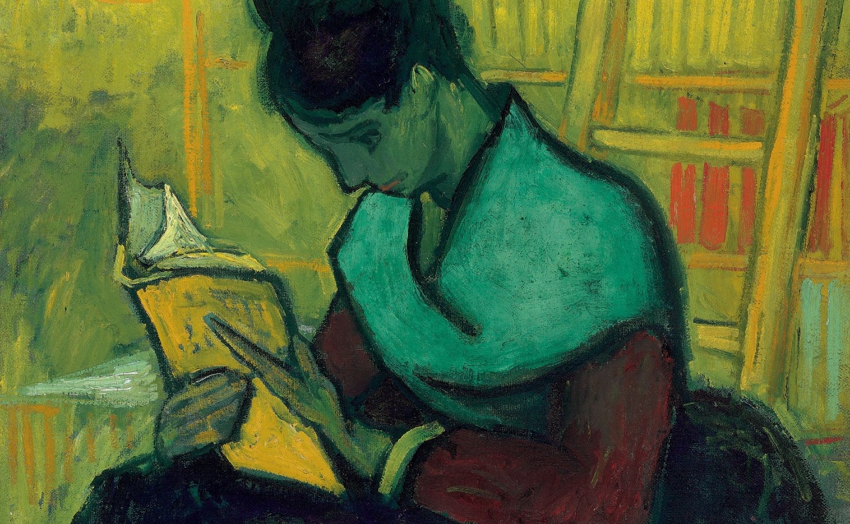 Vincent Van Gogh, ‘Lectora de novelas’, 1888. (Wikimedia Commons)