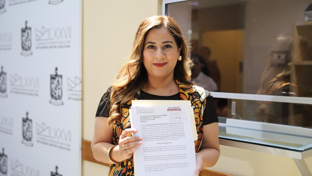 Berenice Martínez, vicecoordinadora de Morena en el Congreso local. | Kevin Recio