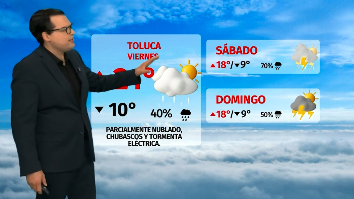 Clima de hoy 3 de octubre de 2025 | Pronóstico con Nelson Valdez