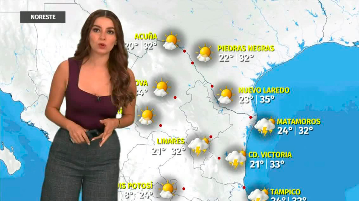 Clima de hoy viernes 3 de octubre de 2025 | Pronóstico con Sandy Tok