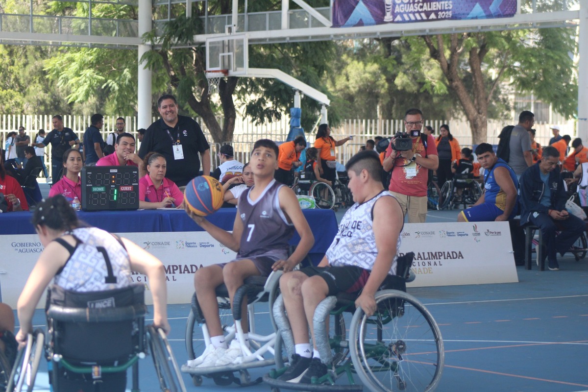 Durango hace historia en basquetbol en Paralimpiada Nacional. (Especial)